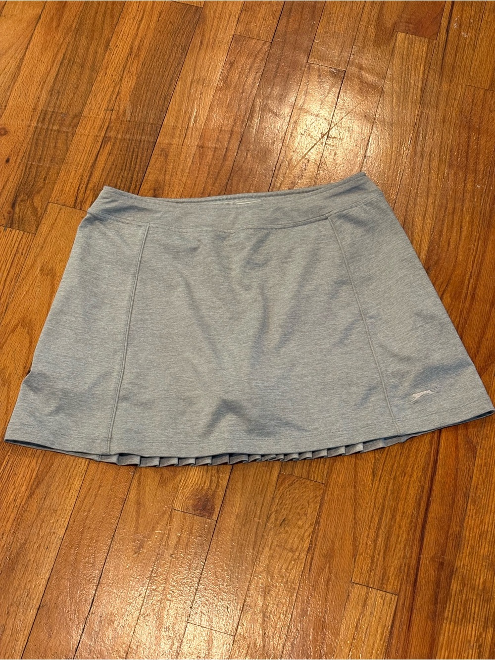 Slazenger Women’s Active Pleated Hem Skort - Light Gray